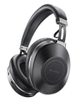 Bluedio Active Noise Cancelling Headphones, H2 Wireless Over-Ear Bluetooth 5.0 Headphone with Mic, 57mm Driver Deep HiFi Bass, Slide Touch Control, 40 H Playtime for Travel/Work/Online Class