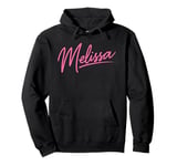 Melissa Name Women Cute Girl Elegant Female Love Mel Pink Pullover Hoodie