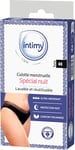 Intimy Care - Culotte Menstruelle Spécial Nuit- Taille 40 - Ultra-Absorbante - Lavable et Réutilisable - Protection Nuit - Confort Polyamide - Lavable en machine