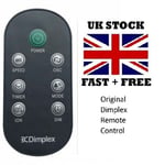 Dimplex Tower Fan Remote Control 7 buttons model Ion Fresh