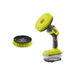 Pack Ryobi Brosse motorisée R18CPS-0 - 18V One+ - sans batterie ni chargeur - Tête de brosse rakscrubm maison et mobilier de jardin