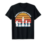 Always 3 Moves Ahead Chess Player Funny Chess Pieces T-Shirt