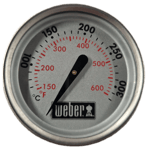 Termometer till Q och kolgrill 57cm