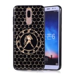 Huawei Mate 10 Lite Galvanoitu Horoskooppi TPU Takasuoja Kuori - Vesimies Monivärinen