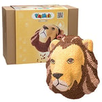 PlayMais Home Têtes d'animaux décoratives | Tête de Lion déco Murale | Bricolage pour Filles et Garcons de 5 Ans et Plus - 9 000 pièces de mosaïque | Activités manuelles pour Enfants