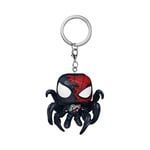 Funko Pop! Keychain: SM2VG - Spider-Man - Advanced Suit 2.0 Symbiote Takeover - Spider-man 2 Video Game Novelty Keyring - Collectable Mini Figure - Stocking Filler - Gift Idea - Official Merchandise