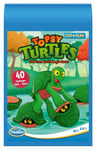 ThinkFun 76576 – Flip N' Play Topsy Turtles – Jeu de logique de Voyage, pour Enfants et Adultes 8 Ans, à partir de 1 Joueur, Blanc