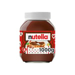 Nutella Hazelnut Chocolate Spread 1kg, Family Portion for Breakfast, Pancakes, Party Food, Unique Recipe and an Unmistakable Taste