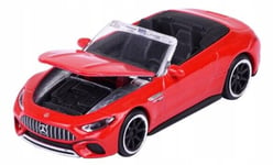 Majorette MERCEDES AMG SL 63 Red Premium Cars 1:64 Scale 3 Inch Toy Car