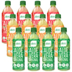 12 X Aloes Aloe Vera 500 Ml