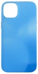 Coque pour iPhone 14 Plus Bleu Minimalisme Élégant Art