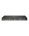 Aruba 6100 48G Class4 PoE 4SFP+ 370W Géré L3 Gigabit Ethernet (10/100/1000) Connexion Ethernet, supportant l'alimentation via ce HPE company