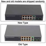 POE Switch Full Gigabit RJ45 IEEE 802.3af/at 8 Port SFP 150W Network Device NDE