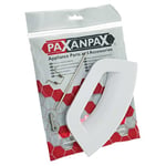 Paxanpax Compatible Polar White Door Handle Kit for Hotpoint Futura WMAL, WMEF, WMFG, WMPF, WMPG, WMUD, WMXL Series