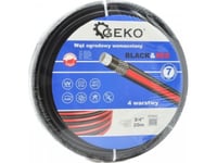 Geko Black &Amp  Red Förstärkt Trädgårdsslang 3/4" 30M (1) G73696 Geko