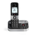 Alcatel - Handset Phone, Answer Machine & Call Blocking, Black & Silver