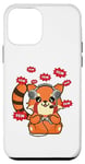 Coque pour iPhone 12 mini Red Panda Gamer Jeux vidéo PC Zoo Animal Zookeeper