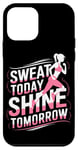 Coque pour iPhone 12 mini Sweat Today Shine Tomorrow Running Fitness Exercice