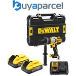 DeWalt DCD999H2T 18v XR FlexVolt Advantage Hammer Drill - 2x 5ah Powerstack