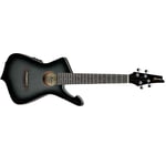 Ibanez UICT10-MGS Ibanez Iceman Ukulele m/mik og bag - Metallic Gray