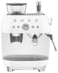 Smeg EGF03WHUK Espresso Coffee Bean Grinder - White