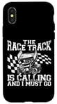 iPhone X/XS Dirt Track Racing Race Sprint Car Vintage The Race Track Is Case