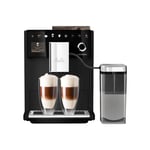 Melitta Latte Select F630-212 Helautomatisk kaffemaskin bönor - Svart