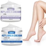 Urea 42% Foot Cream, Cracked Heel Repair Cream for Feet and Hand, Callus Remover