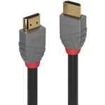 Lindy - Câble de raccordement hdmi Fiche mâle hdmi-a, Fiche mâle hdmi-a 0.50 m noir 36961 4K uhd Câble hdmi