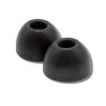 Comply Foam TW-400-C TrueGrip Pro Lot de 3 Paires d'embouts d'oreille en Mousse à mémoire de Forme pour JLAB, Bowers & Wilkins PI7, PI5, Technics EAH-AZ70, Tune 125TWS, Petits, Noirs, Embouts