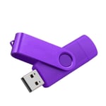 Purppura 128 Gt USB 3.0 OTG -muistitikku Android-tableteille