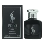 Ralph Lauren Polo Black Eau de Toilette 40ml Spray Men's - NEW. EDT - For Him