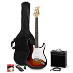 Tiger Beginners Full Size Electric Guitar Pack - Amp, Bag, Strap,