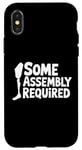 iPhone X/XS Some Assembly Required Funny Leg Amputee Humor Case