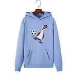 3DWY Women Oversized Hooded Sweatshirt Streetwear Harajuku Cartoon Football Bird Print Warm Cute Animals Hoodies Polerones