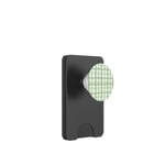 Fond à carreaux vichy vert PopSockets PopWallet pour MagSafe