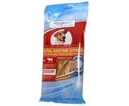 bogar Bogadent Dental Enzyme Stripes Medium Soin dentaire pour chiens de taille moyenne, accessoire pour la prévention du tartre, bâtonnets dentaires pour chien, avec viande, fruits et minéraux, 100 g