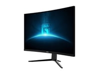 Msi G27c3f - Lcd-Skärm - Böjd - 27" - 1920 X 1080 Full Hd (1080P) @ 180 Hz - Rapid Va - 300 Cd/M² - 3000:1 - 1 Ms - 2Xhdmi, Displayport - Svart Metallic