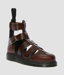 NEW IN BOX! - Dr Martens GERALDO Charro Brando Leather Sandals - Size UK 8