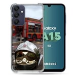 Coque Renforcée pour Samsung Galaxy A15 4G / 5G Pompier Casque Camion