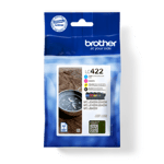 Brother LC422 Value Pack, 4 st patroner (svart+cyan+magenta+gul)