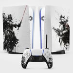 Sticker Pour La Ps5 Trooper, Autocollant Pour La Ps5 Gaming, Console Et Manette, Edition Standard Disque, Skin Trooper (2 Manettes)