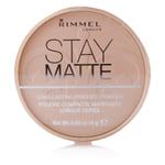 RIMMEL LONDON STAY MATTE PRESSED POWDER 006 WARM BEIGE