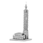 Premium Series - Taipei 101 - Modellbyggsats i metall