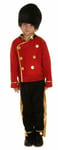 Boys Busby Guard Fancy Dress Costume London Royal Soldier Queens Childs Book Day