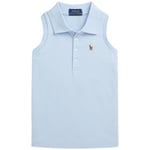 Ralph Lauren Logo Ermløs Pologenser Bluebell | Blå | 144-152 cm