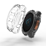 Garmin Fenix 8 AMOLED 51mm TPU deksel til smartklokke - Gjennomsiktig