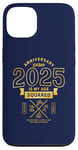 iPhone 13 2025 45 Year Old Squared Born in 1980 Clever Birthday Gift Case