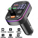 Car FM Transmitter Bluetooth Car Charger Dual USB Car Charger USB Charger