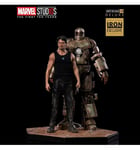 Iron Studios  Marvel - Iron Man - Tony Stark and Mark I - BDS Art Scale 1/10 Del